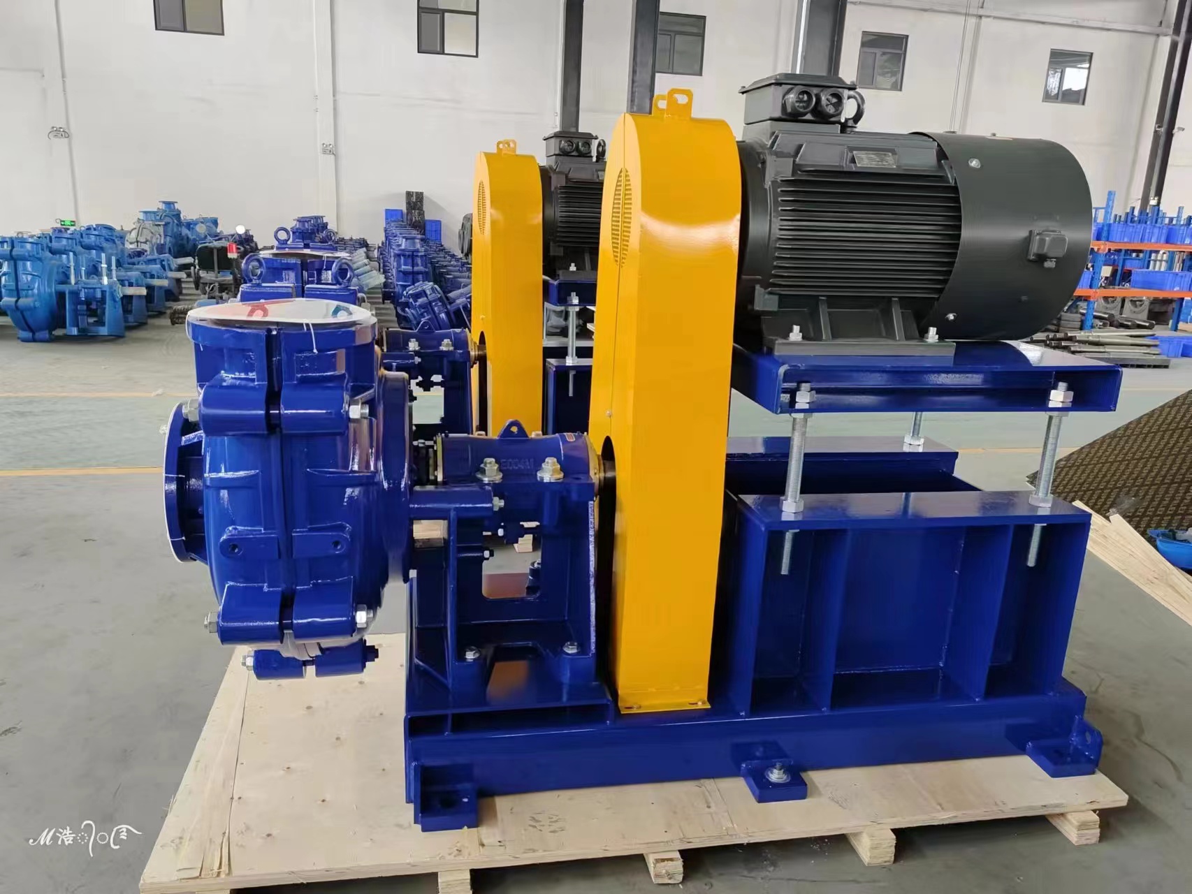 What are the requirements for motor selection of slurry pump